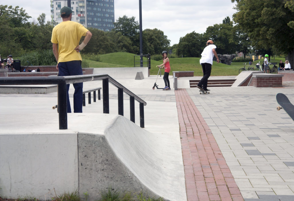Image of Skateparken Lund, marktegel