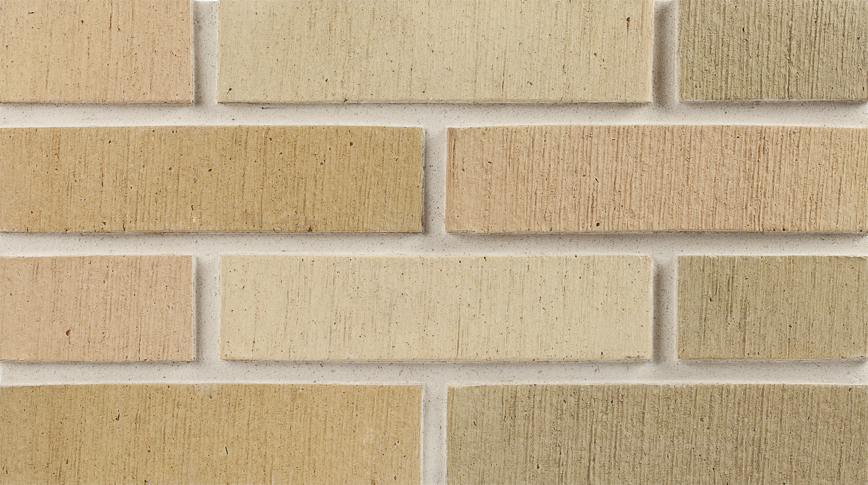 Image of Gulgrön borstad håltegel